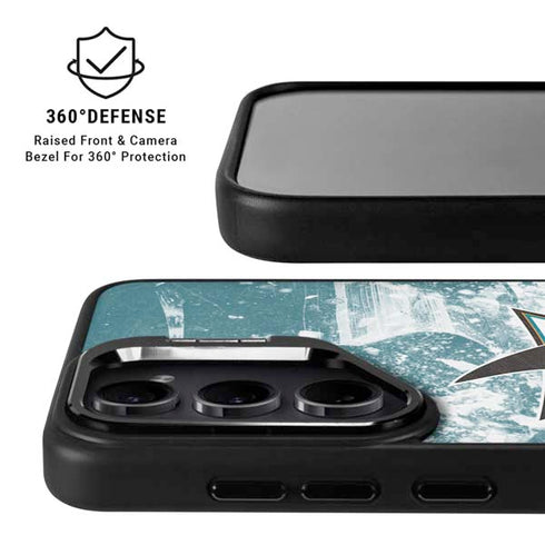 NHL San Jose Sharks Frozen Galaxy S26 Kickstand Case