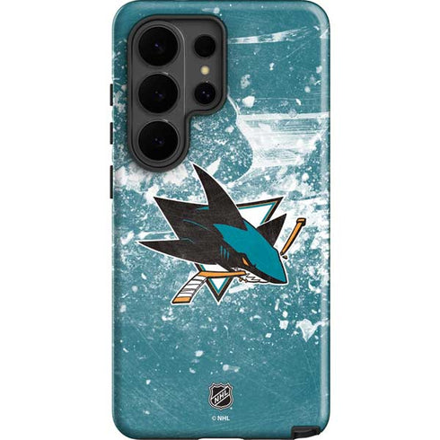 NHL San Jose Sharks Frozen Galaxy S26 Ultra Impact Case