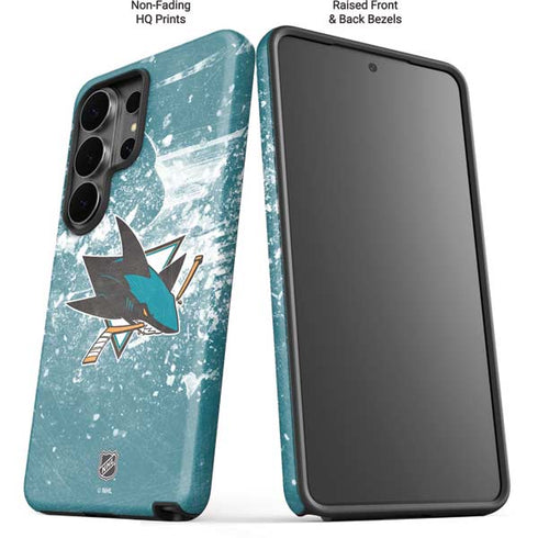 NHL San Jose Sharks Frozen Galaxy S26 Ultra Impact Case