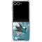 NHL San Jose Sharks Frozen Galaxy Z Flip7 Clear Case