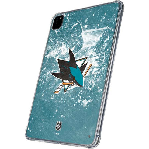 NHL San Jose Sharks Frozen iPad Pro 11in (2024) Clear Case