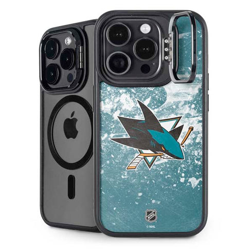 NHL San Jose Sharks Frozen iPhone 14 Pro Kickstand Case
