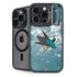 NHL San Jose Sharks Frozen iPhone 14 Pro Max Kickstand Case