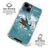 NHL San Jose Sharks Frozen iPhone 15 Clear Case