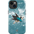 NHL San Jose Sharks Frozen iPhone 15 Impact Case