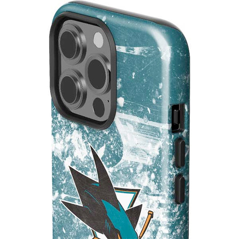 NHL San Jose Sharks Frozen iPhone 15 Pro Impact Case