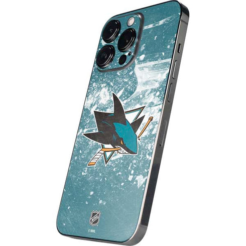 NHL San Jose Sharks Frozen iPhone 15 Pro Max Skin
