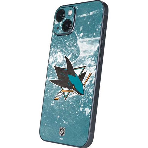 NHL San Jose Sharks Frozen iPhone 15 Skin