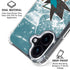 NHL San Jose Sharks Frozen iPhone 16 Clear Case