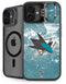 NHL San Jose Sharks Frozen iPhone 16 Plus Kickstand Case