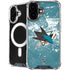 NHL San Jose Sharks Frozen iPhone 16 Plus MagSafe Case