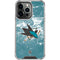 NHL San Jose Sharks Frozen iPhone 16 Pro Max Clear Case