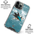 NHL San Jose Sharks Frozen iPhone 16 Pro Max Clear Case