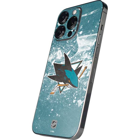 NHL San Jose Sharks Frozen iPhone 16 Pro Max Skin