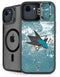 NHL San Jose Sharks Frozen iPhone 16e Kickstand Case