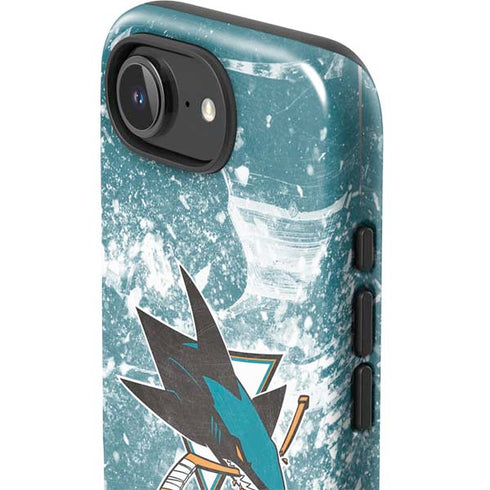 NHL San Jose Sharks Frozen iPhone 16e Impact Case