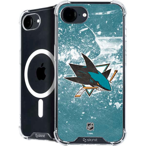 NHL San Jose Sharks Frozen iPhone 16e MagSafe Case