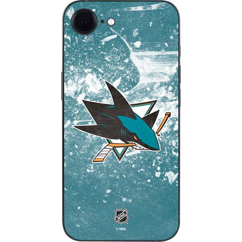 NHL San Jose Sharks Frozen iPhone 16e Skin