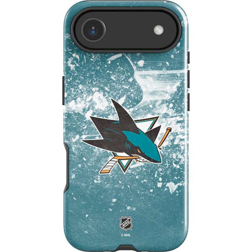 NHL San Jose Sharks Frozen iPhone 17 Air Impact Case