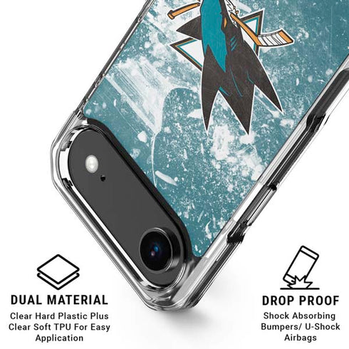 NHL San Jose Sharks Frozen iPhone 17 Air MagSafe Case