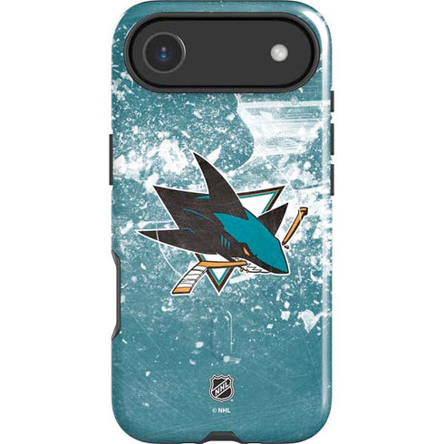 NHL San Jose Sharks Frozen iPhone 17 Air Magsafe Impact Case
