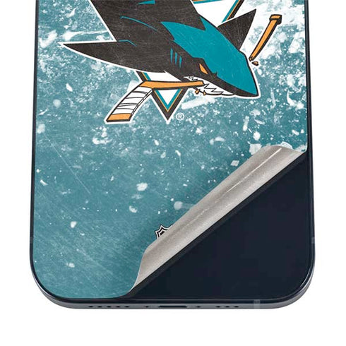 NHL San Jose Sharks Frozen iPhone 17 Pro Max Skin