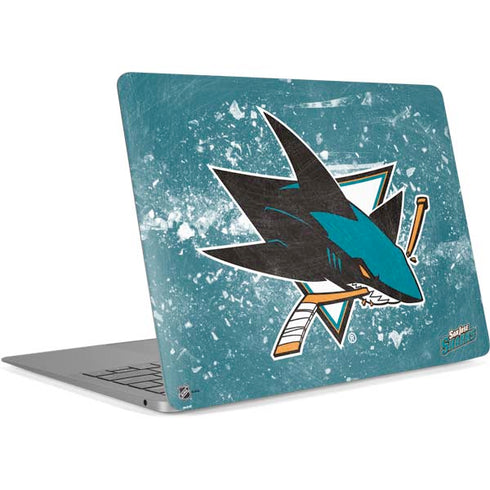 NHL San Jose Sharks Frozen Apple MacBook Air Skin