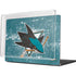 NHL San Jose Sharks Frozen MacBook Pro 14in (2021-24) Case plus Skin