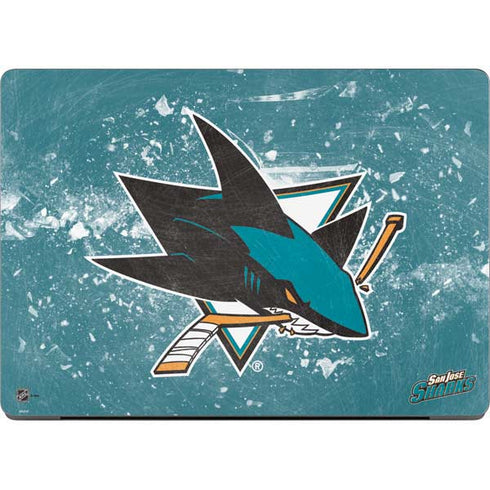 NHL San Jose Sharks Frozen Apple MacBook Pro 14-inch Skin