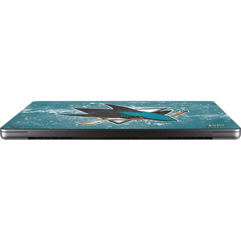 NHL San Jose Sharks Frozen Apple MacBook Pro 14-inch Skin