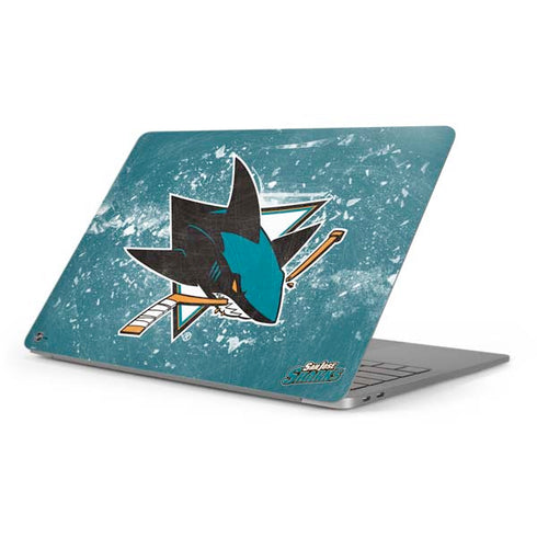NHL San Jose Sharks Frozen Apple MacBook Pro 16-inch Skin