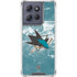 NHL San Jose Sharks Frozen Moto G Power 5G (2025) Clear Case