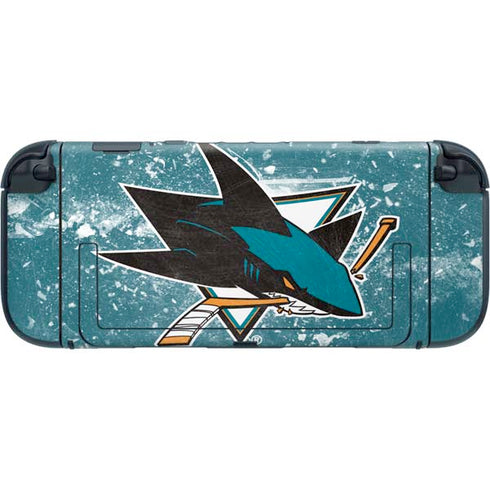 NHL San Jose Sharks Frozen Nintendo Switch 2 (2025) with Joy-Con Skin