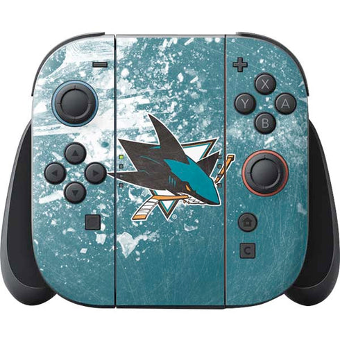NHL San Jose Sharks Frozen Nintendo Skins