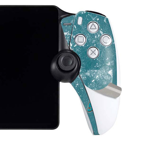 NHL San Jose Sharks Frozen PlayStation Portal Remote Player Skin