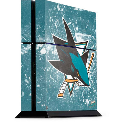 NHL San Jose Sharks Frozen PlayStation PS4 Skins