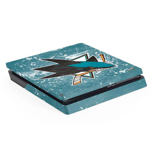 NHL San Jose Sharks Frozen PlayStation PS4 Skins