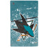 NHL San Jose Sharks Frozen PS5 Slim Digital Edition Console Skin