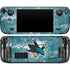 NHL San Jose Sharks Frozen Steam Deck Handheld Gaming Computer OLED Skin