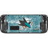 NHL San Jose Sharks Frozen Steam Deck Handheld Gaming Computer OLED Skin