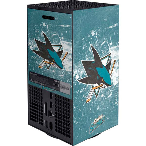NHL San Jose Sharks Frozen Xbox Series X Bundle Skin