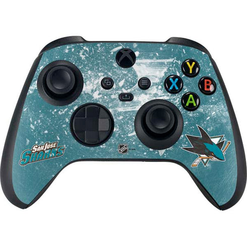 NHL San Jose Sharks Frozen XBox Series X Digital Edition Bundle Skin