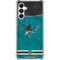 NHL San Jose Sharks Home Jersey Galaxy A16 5G Clear Case