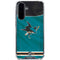 NHL San Jose Sharks Home Jersey Galaxy A36 5G Clear Case