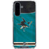 NHL San Jose Sharks Home Jersey Galaxy A36 5G Clear Case