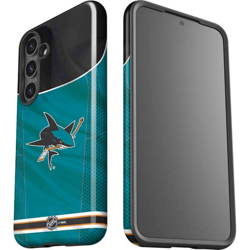 NHL San Jose Sharks Home Jersey Galaxy S25 Impact Case