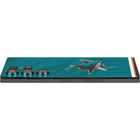 NHL San Jose Sharks Home Jersey Galaxy S24 Ultra Skin