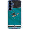 NHL San Jose Sharks Home Jersey Galaxy S25 Plus Clear Case
