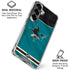 NHL San Jose Sharks Home Jersey Galaxy S26 Plus Clear Case