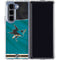 NHL San Jose Sharks Home Jersey Galaxy Z Fold5 5G Clear Case